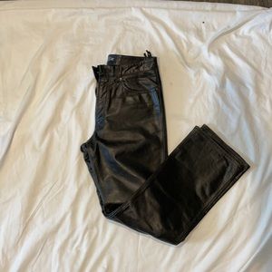 GAP Boot Fit Leather Pants